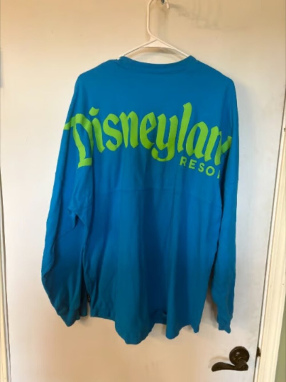 Disneyland Resort Blue Long Sleeve Jersey Top